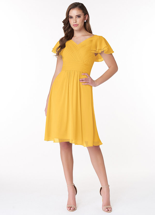 Azazie Hadley Modest Bridesmaid Dresses  image1