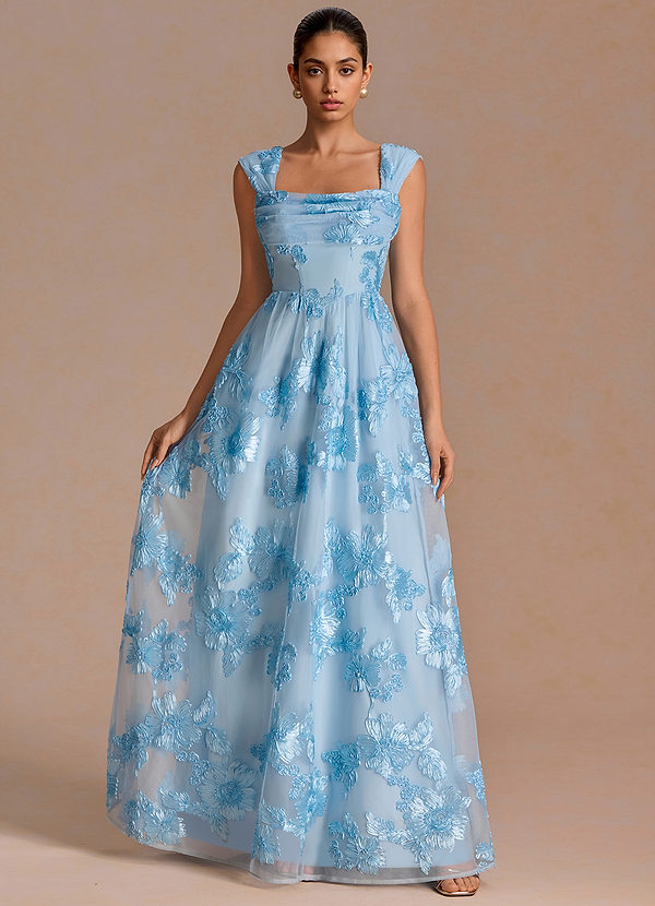 Robe Maxi Bleu Ciel Hazel image1