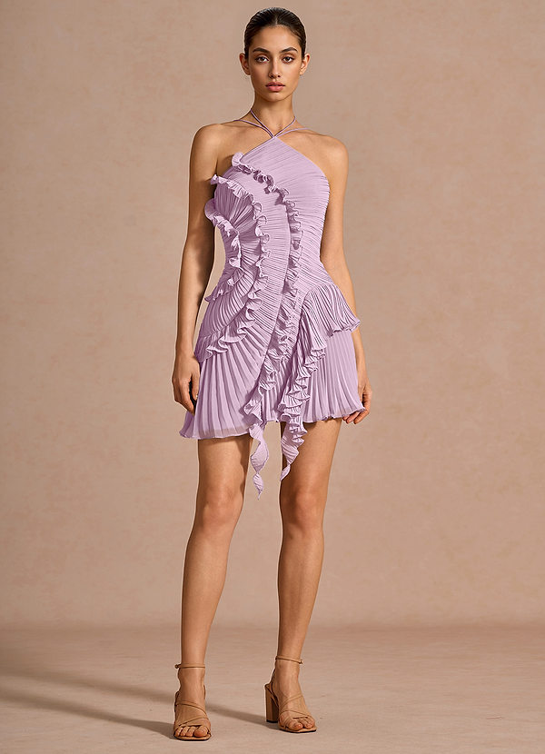 Hatsu Frosted Lilac Mini Dress image1