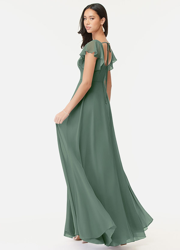 Eucalyptus Floor Length Bridesmaid Dresses Starting at $79 | Azazie