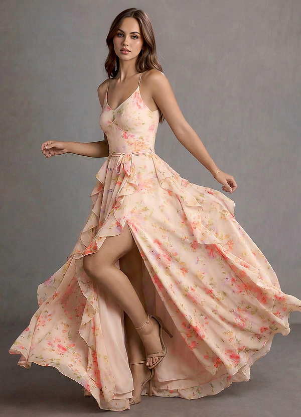 Megan Bouquet Floral Maxi Dress image1
