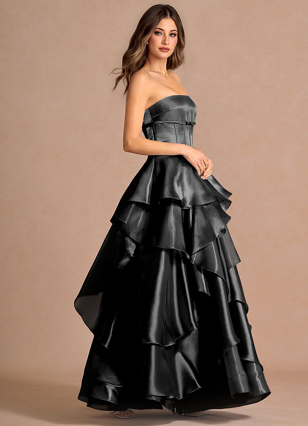 Odelia Black Maxi Dress image1