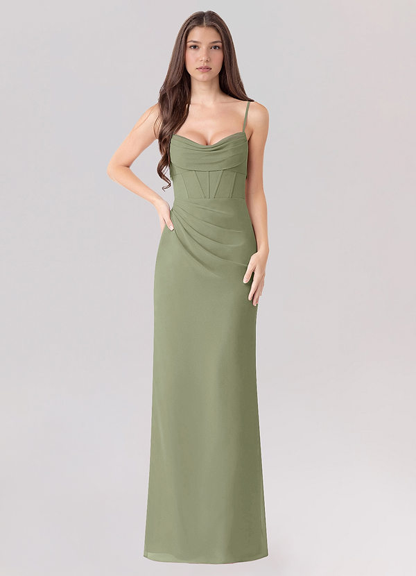 Mai Pistachio Maxi Dress image1