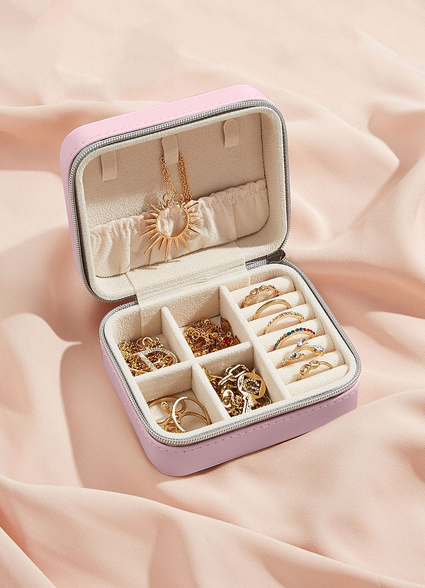 front PU Travel Jewelry Box