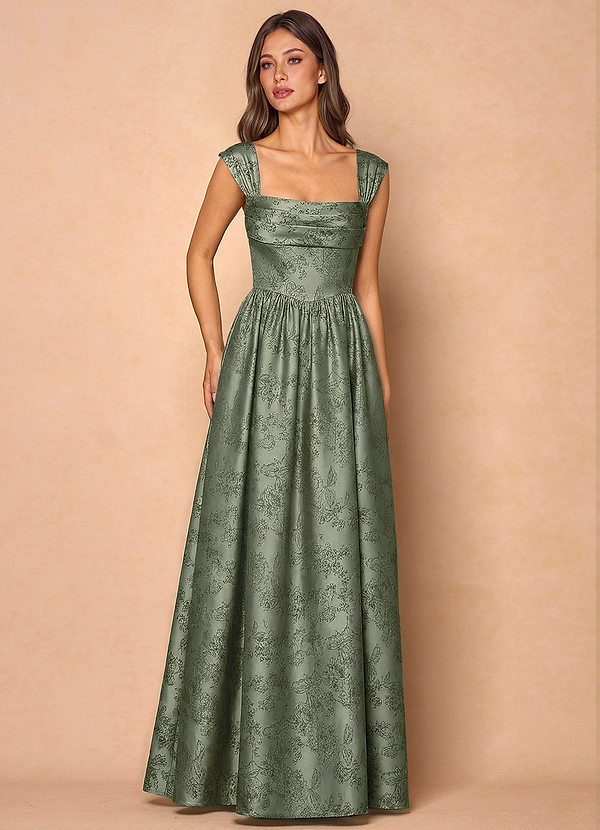 Runa Sage Blue Maxi Dress image1