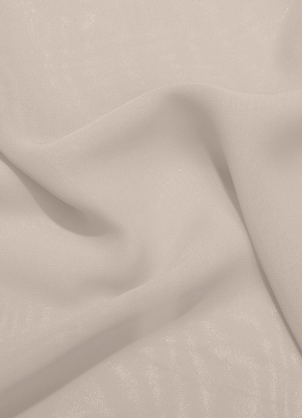 front Azazie Frost Chiffon Fabric By the Yard