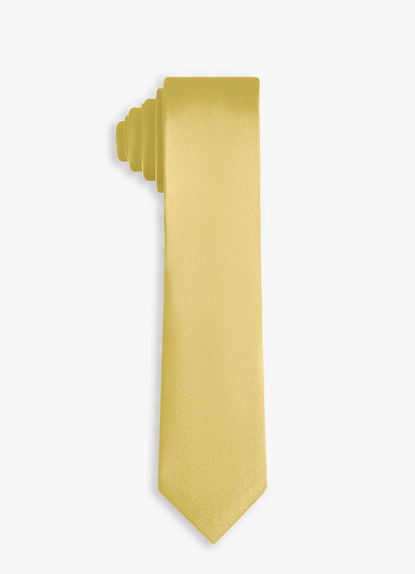front Stretch satijnen skinny stropdas