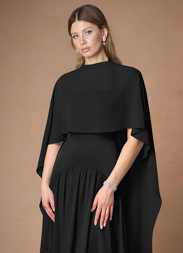 front Matchande färg Multi Style Evening Sheer Sjal