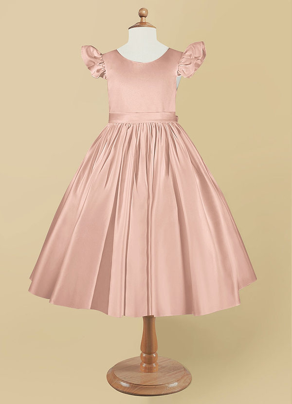 front Azazie Violeta Robe de demoiselle d'honneur