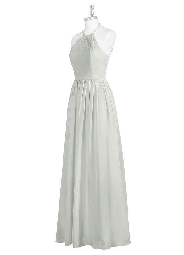 Azazie Kailyn Bridesmaid Dress Silver Azazie
