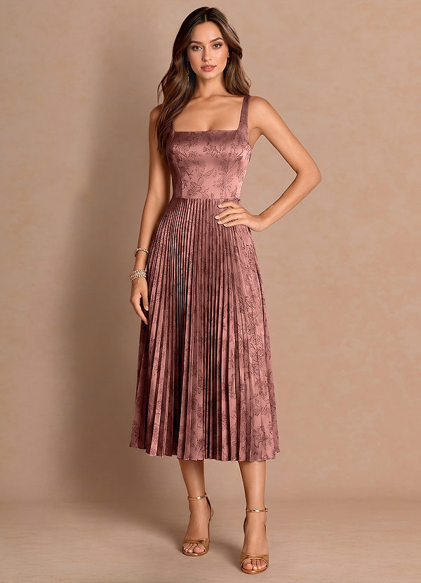 Tatiana Vintage Rose Midi Dress image1
