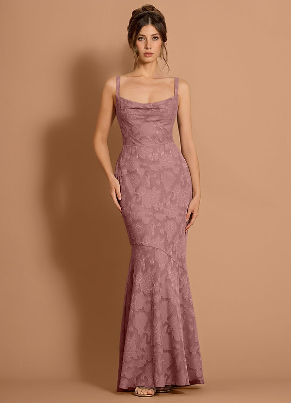 Robe Longue Rose Clair Aubrey image1