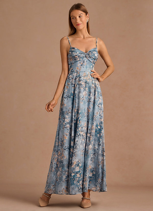 Amelisse Powder Blue Maxi Dress image1