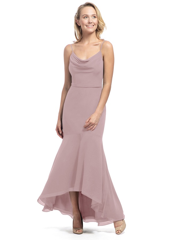  Azazie  Summer Bridesmaid  Dress  Vintage  Mauve  Azazie 