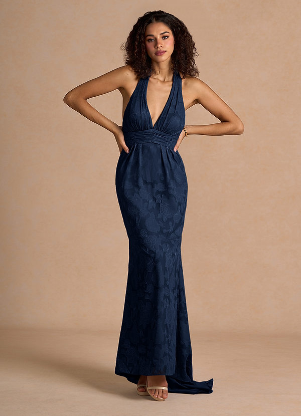 Briony Navy Maxi Dress image1