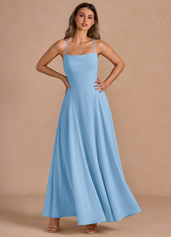 Abito Maxi Blu Foschia Maika image1