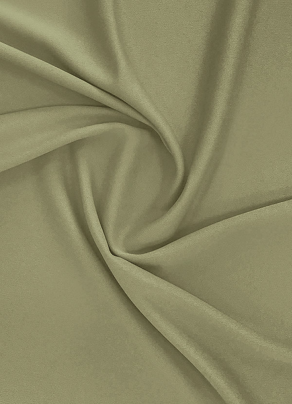 front Azazie Pistachio Stretch Lining Fabric By the Yard