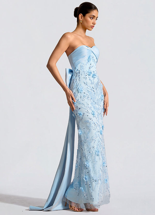 Gudrun Blue Maxi Dress image1