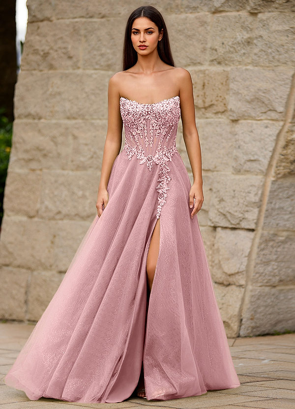 Brilliance Rosa Vestido de fiesta con purpurina image1