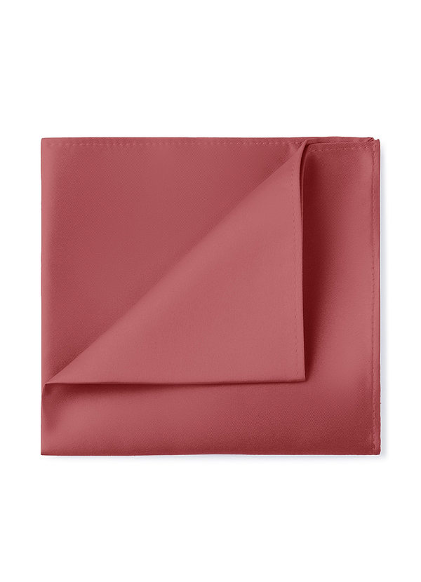 front Pochette de costume en satin mat