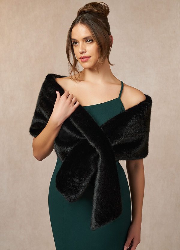 front Loyalty Faux Fur Wrap