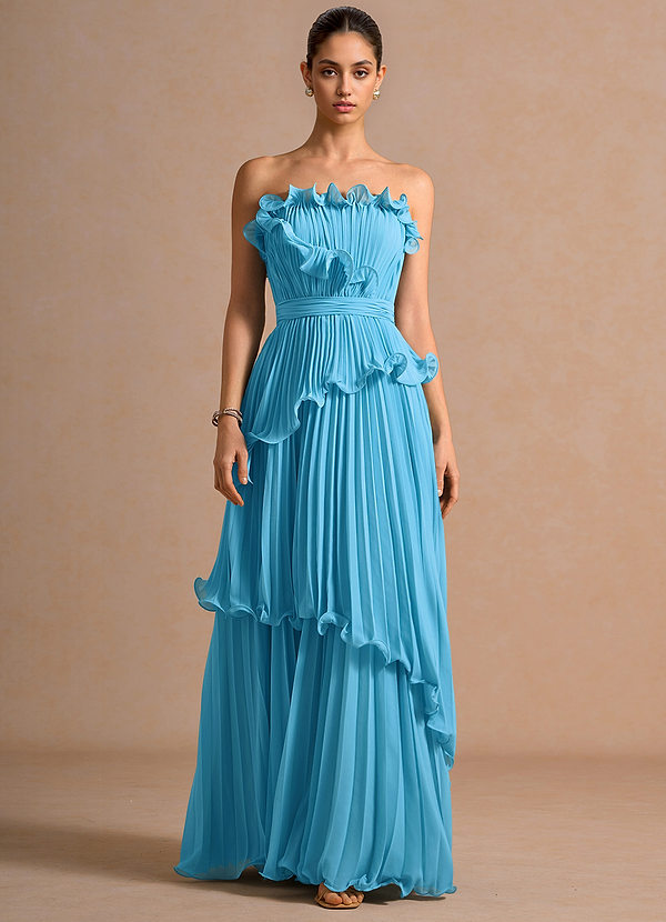 Marieline Sky Blue Maxi Dress image1