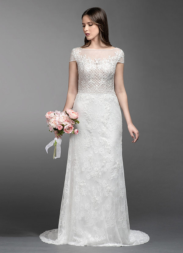 peony wedding dress