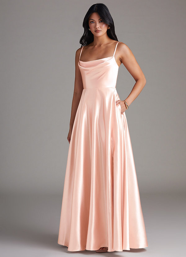 strapless open back dress Agatha Maxi Dress main image 1