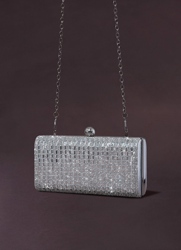back Delicate Sequined Evening Clutch Bag