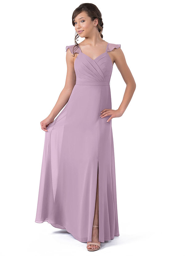 Wisteria Azazie Emily Junior Bridesmaid Dresses Azazie