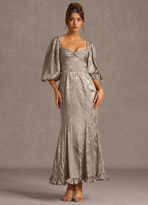 Elarion Platinum Maxi Dress image1