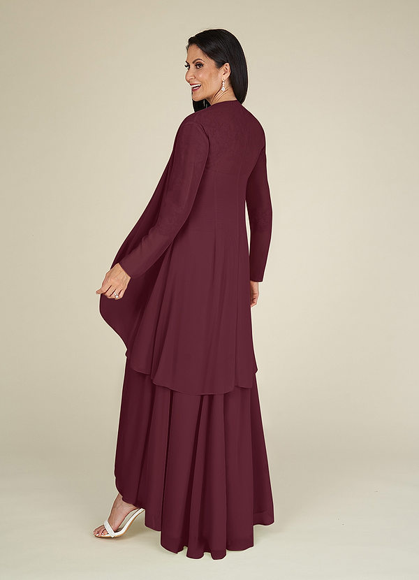 back Azazie Devereaux Mother of the Bride Dress