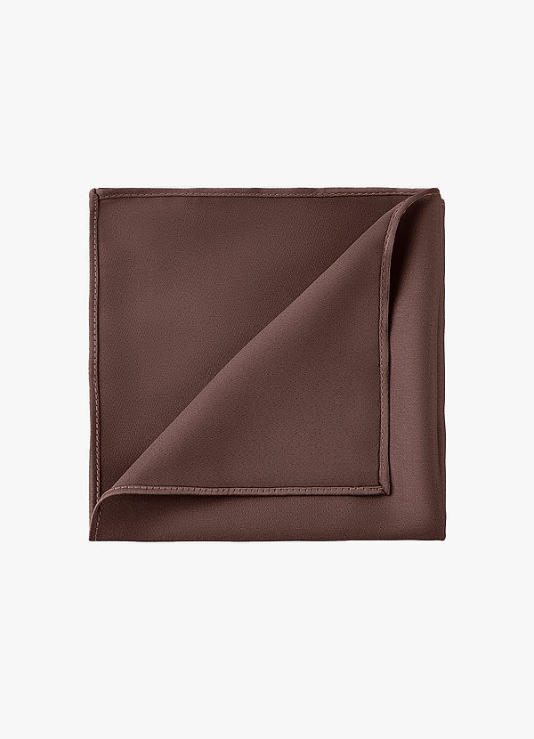 front Stretch Satin Pocket Square