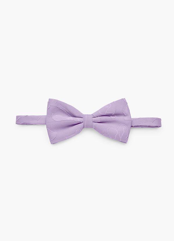 front Floral Burnout Adjustable Bow Tie