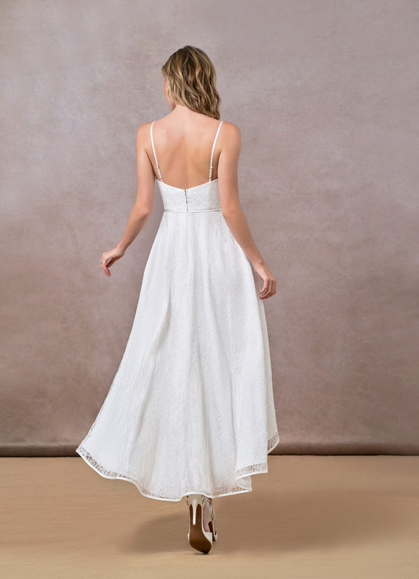 back Azazie Emi Wedding Dress