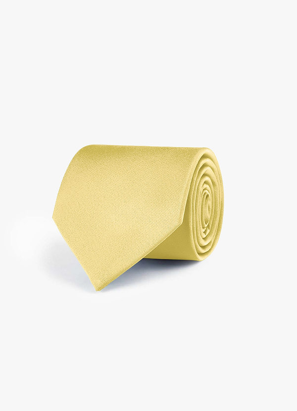 front Stretch Satin Wide Tie