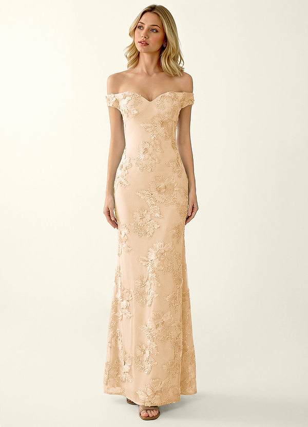 Lowlala Yellow Lace Prom Dress image1