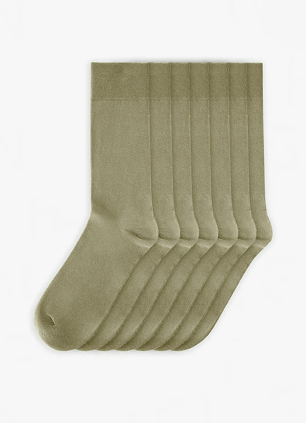 front Groomsmen Socks 7 Pack