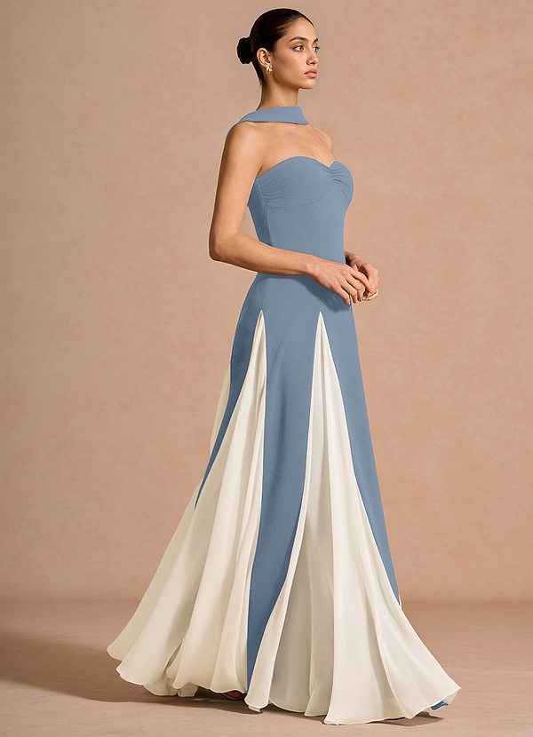 Robe Longue Poudre Bleue Liorena image1