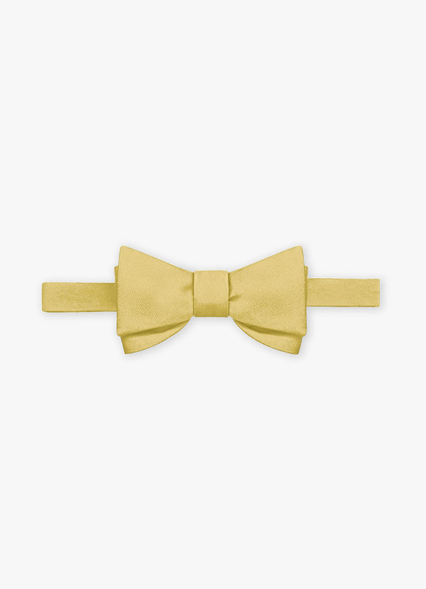 front Stretch Satin Bow Tie