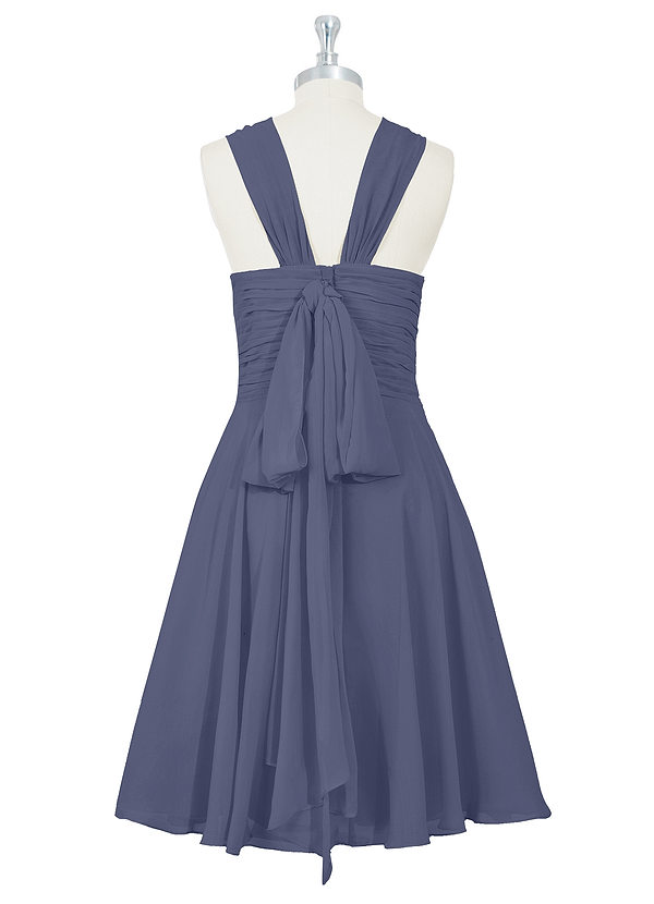 Azazie Mariana Bridesmaid Dress Stormy Azazie