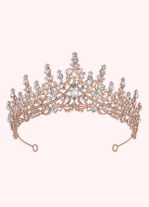 front Corona de cristal de gala brillante