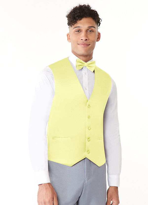 front Herencollectie mat satijnen vest