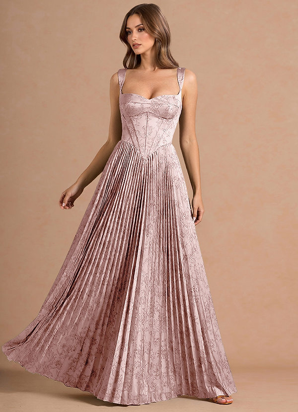 Isonelle Maxi Klänning Rosa image1