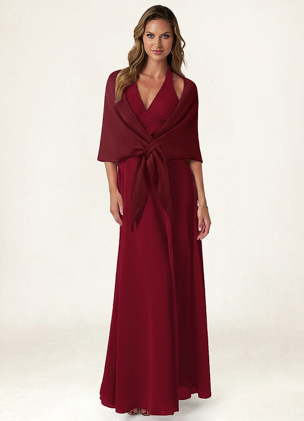 front Azazie Kashmir Pashmina Wrap