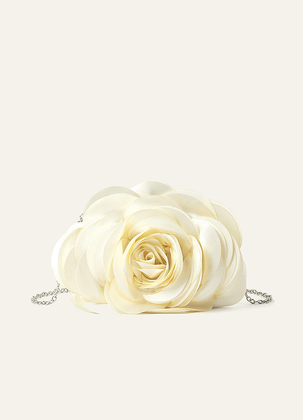 front 3D Rose Shoulder Bag