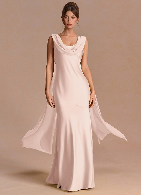 Gabriella Blushing Pink Maxi Dress image1