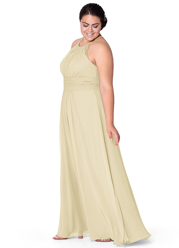 Azazie Regina  Bridesmaid  Dress  Champagne Azazie