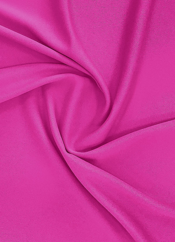 front Azazie Fuchsia Stretch Lining Fabric By the Yard