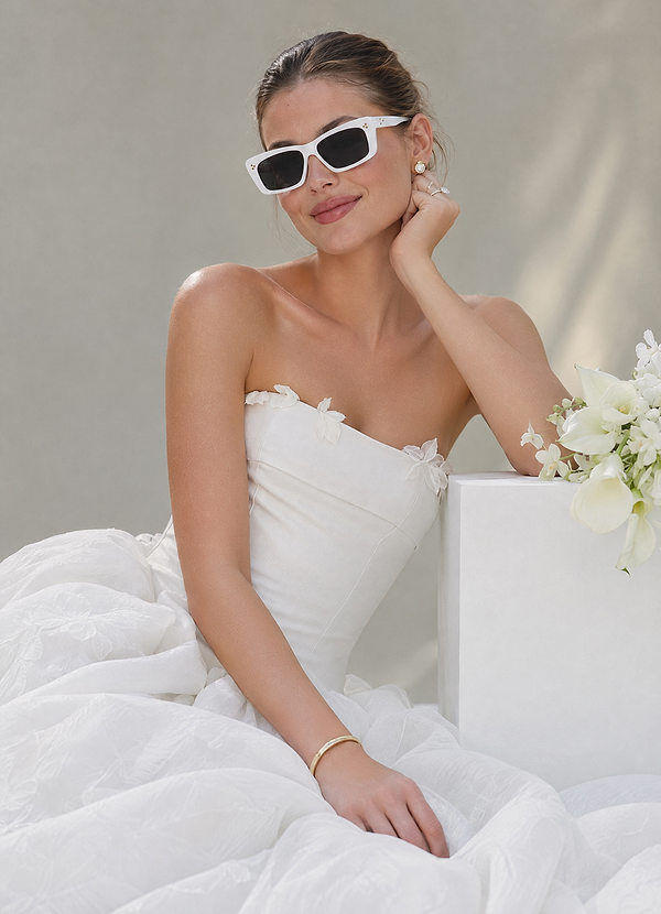 front Rivet Square Photo-Ready Sunglasses